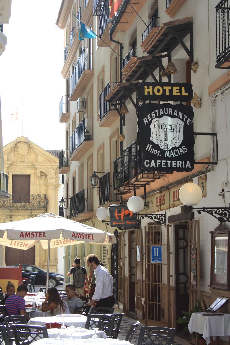 Hotel Hermanos Macias Ronda Zewnętrze zdjęcie